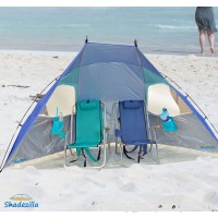 Deluxe EasyUp Beach Cabana Tent Sun Shelter Sunshade, UPF100   